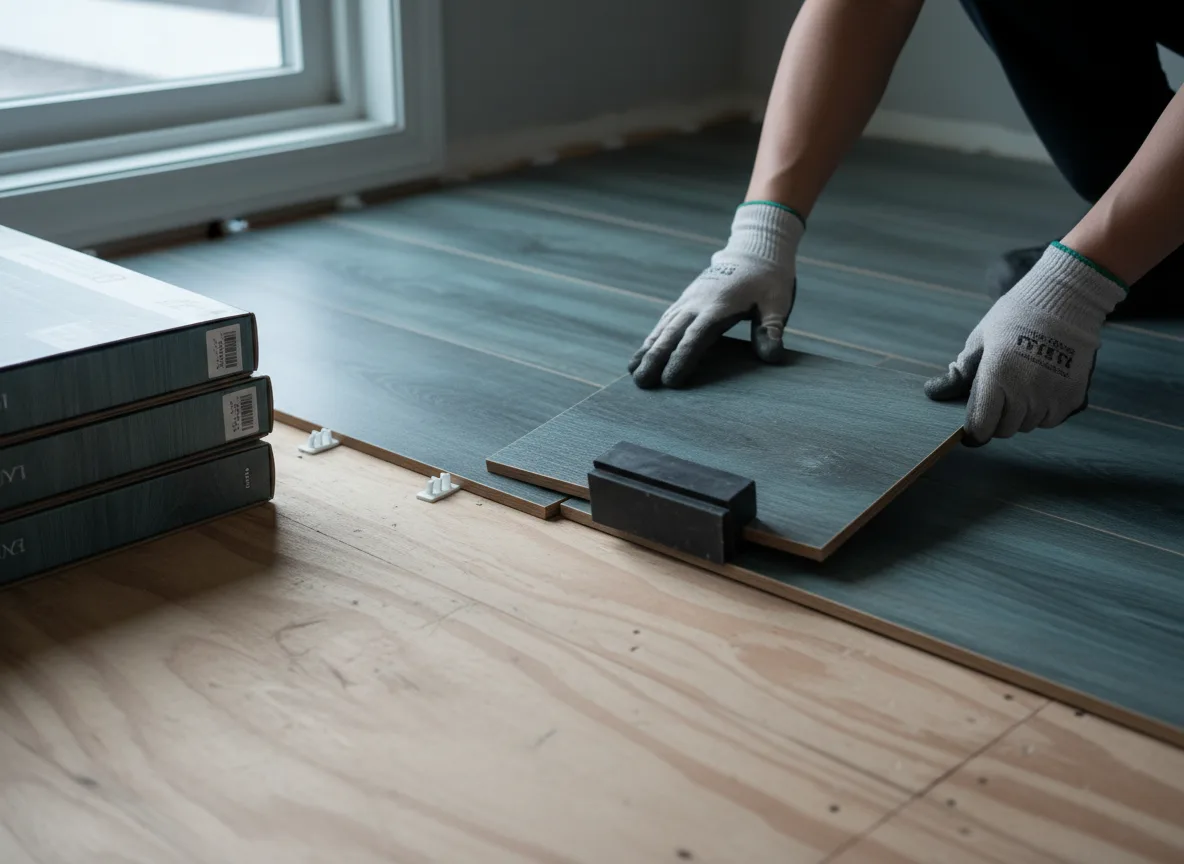 Luxury Vinyl Plank Installation company in Sarles, ND